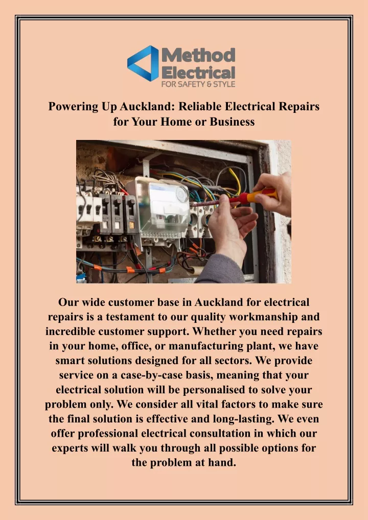 powering up auckland reliable electrical repairs