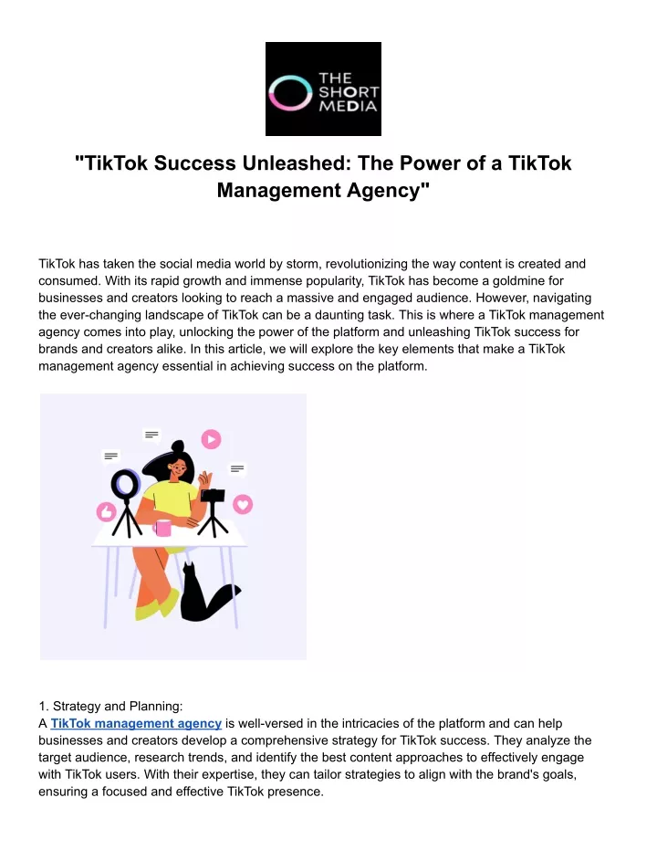 tiktok success unleashed the power of a tiktok