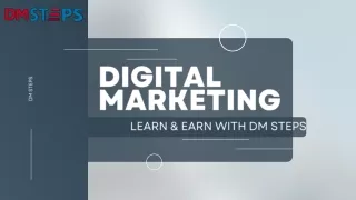 Best Digital marketing Training Institute in Noida | Dm Steps