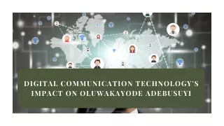 Digital Communication Technology's Influence on Business