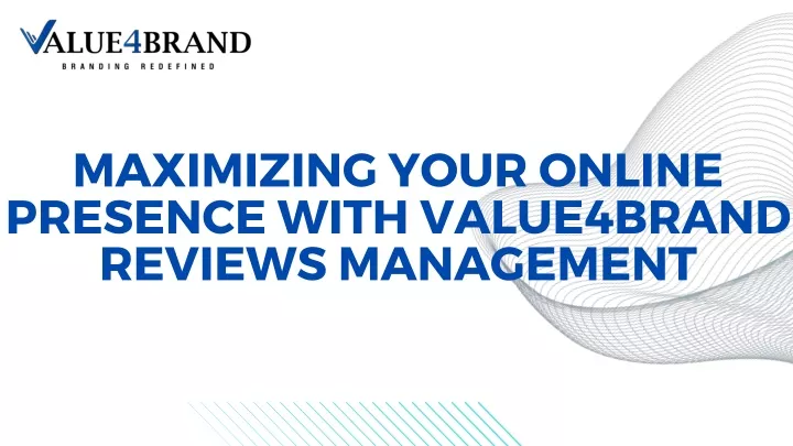 maximizing your online presence with value4brand