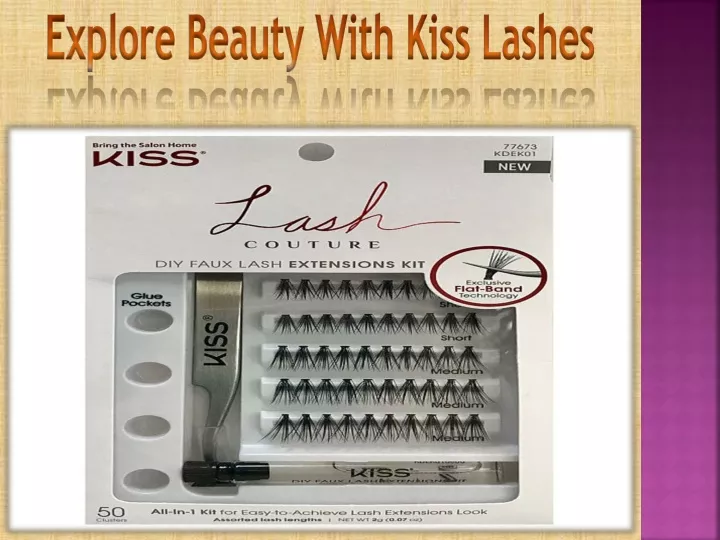 explore beauty with kiss lashes