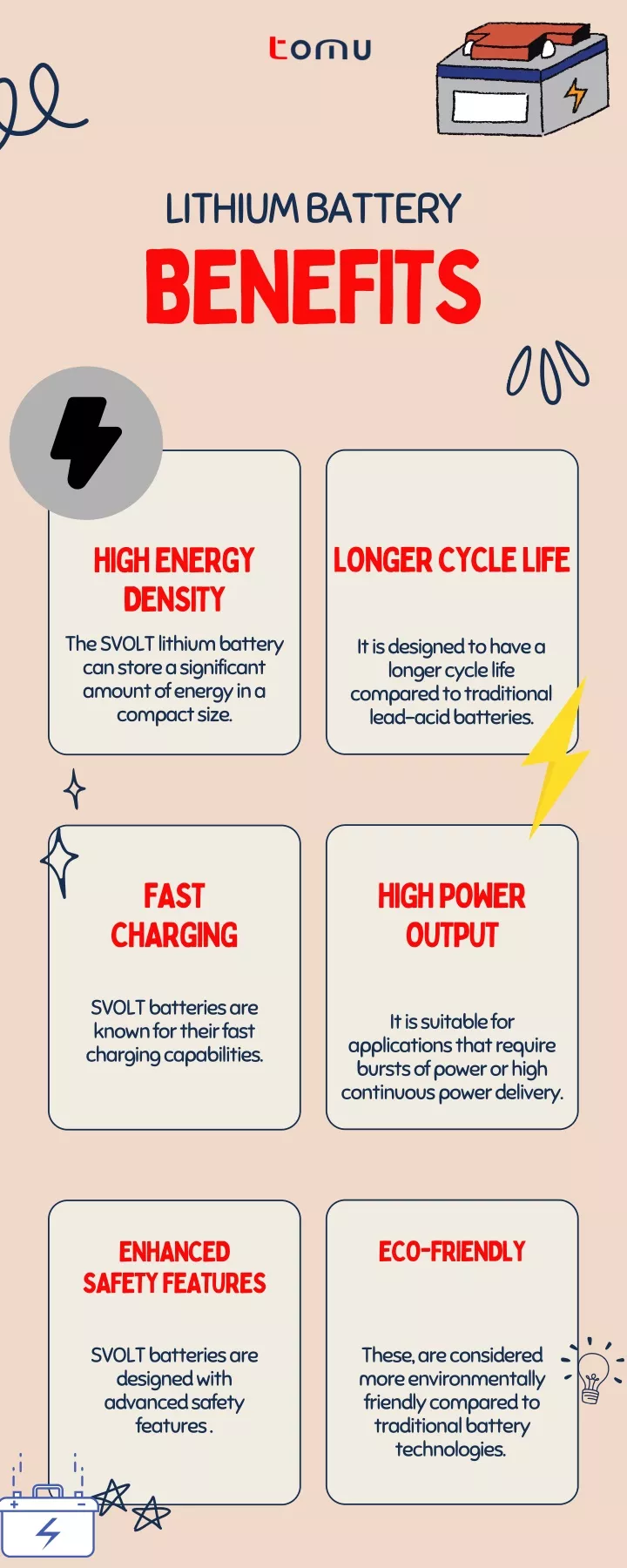 lithium battery benefits