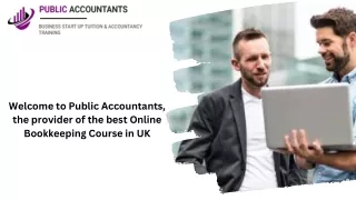 Online Bookkeeping Course UK