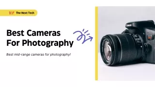 Best cameras for photography