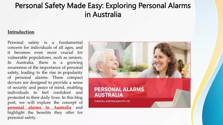 personal safety made easy exploring personal