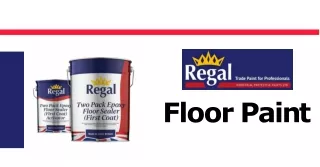 Enhance Your Space with Durable Floor Paint - Regal Paint