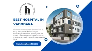 Best Orthopedic and Maternity Hospital In vadodara