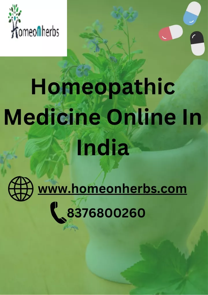 homeopathic medicine online in india