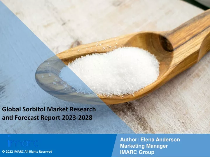 global sorbitol market research and forecast