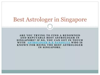 Best Astrologer in Singapore || Best astrologer in United Kingdom