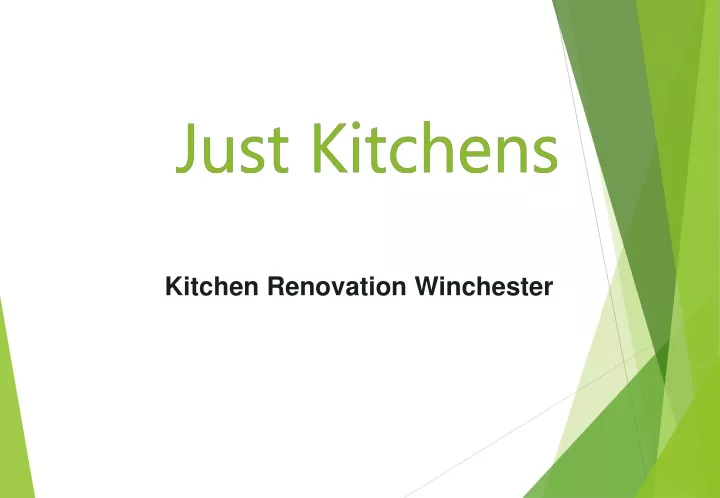 kitchen renovation winchester