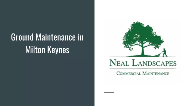ground maintenance in milton keynes