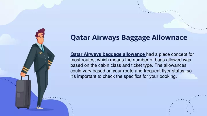 qatar airways baggage allownace