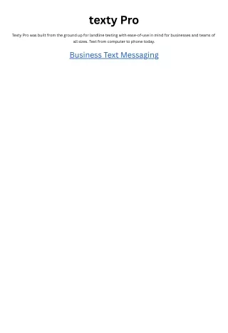 texty pro