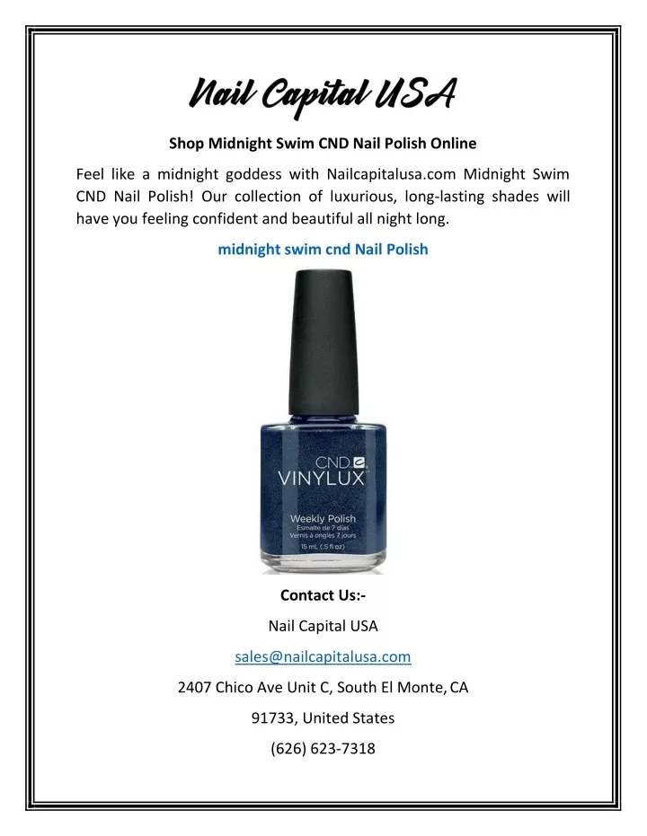 shop midnight swim cnd nail polish online