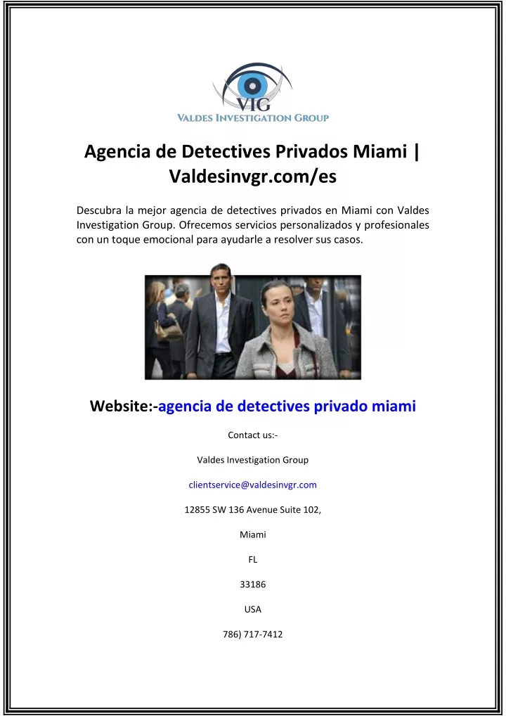 agencia de detectives privados miami valdesinvgr