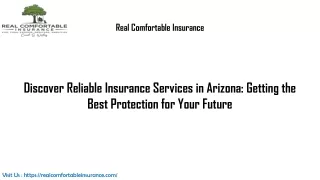 reliable insurance services in Arizona