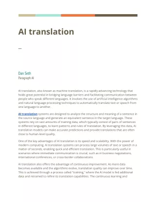 AI translation 1
