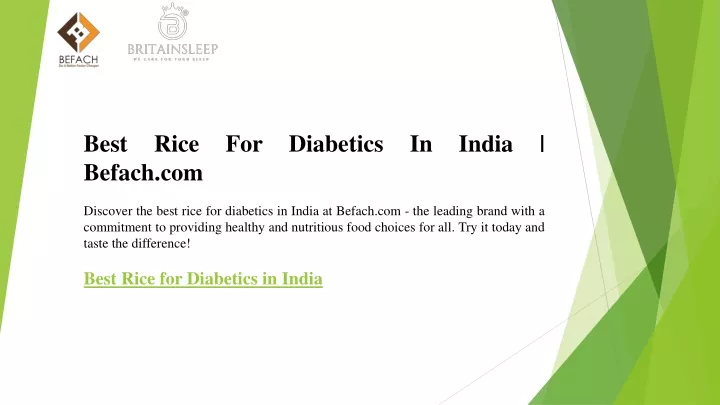best rice for diabetics in india befach