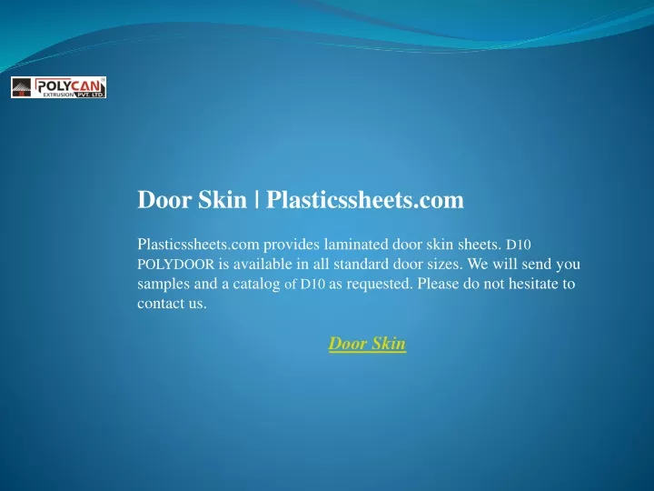 door skin plasticssheets com plasticssheets