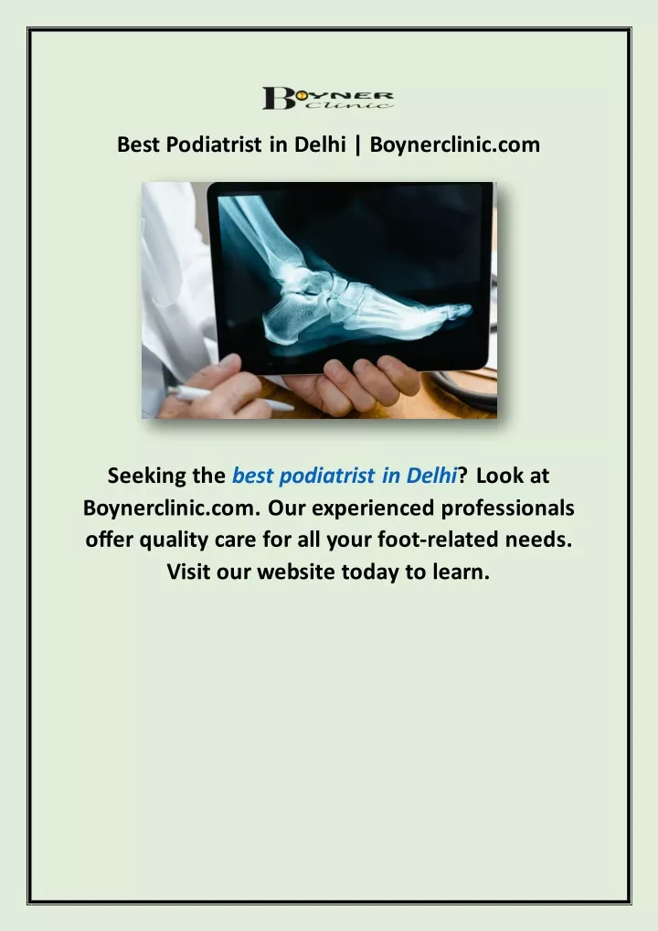 best podiatrist in delhi boynerclinic com