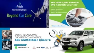 eFetch - Full Service Car Shop In Muscat