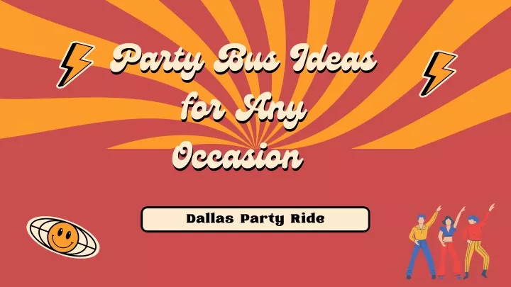 party bus ideas for any occasion