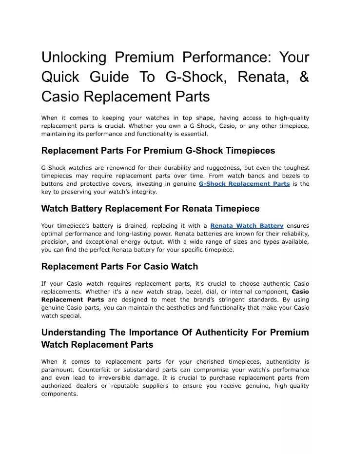 unlocking premium performance your quick guide