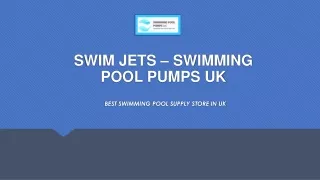 Swim Jets – Swimming Pool Pumps UK