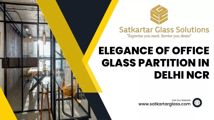 elegance of office glass partition in delhi ncr