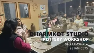 Pottery Courses India-Dharamkot Studio