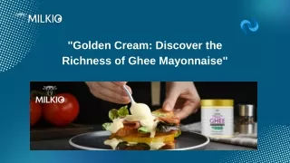 Ghee mayonnaise