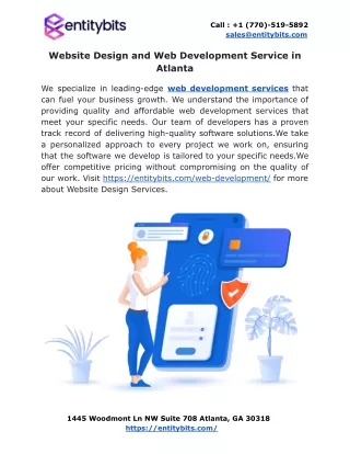 Website Design and Web Development Service in Atlanta