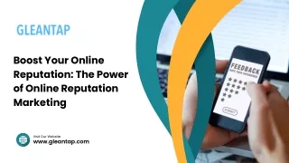 boost your online reputation the power of online