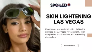 skin lightening las vegas