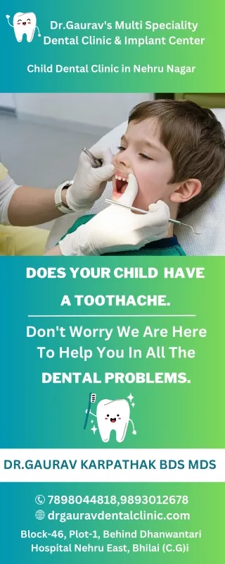 child dental clinic in nehru nagar