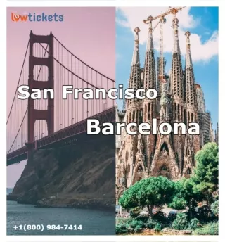 Cheap airline tickets from San Francisco(SFO)  to Barcelona(BCN)