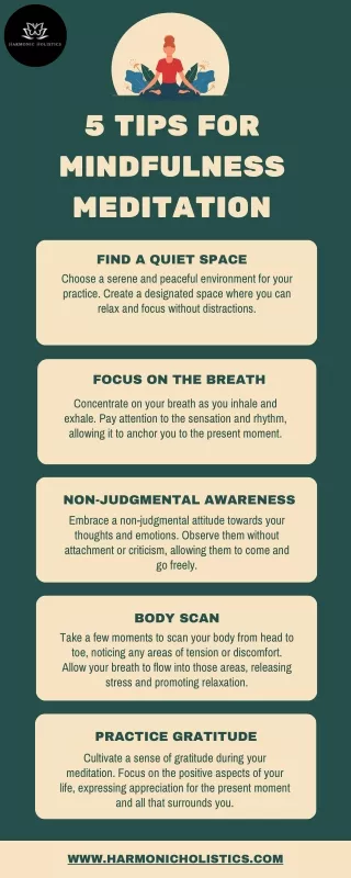 5 Tips for Mindfulness Meditation | Harmonic Holistics