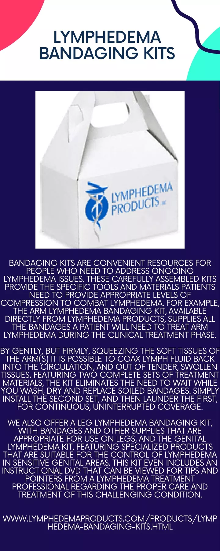 lymphedema bandaging kits