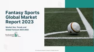 Fantasy Sports Global Market Report 2023 – Market Size, Trends, And Global Forecast 2023-2032