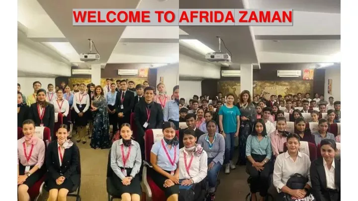 welcome to afrida zaman