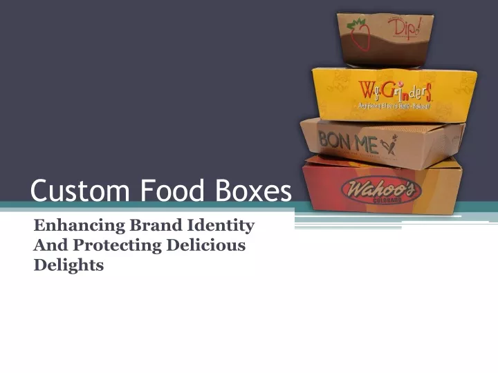 custom food boxes