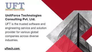 Unitforce Technologies Consulting Pvt Ltd