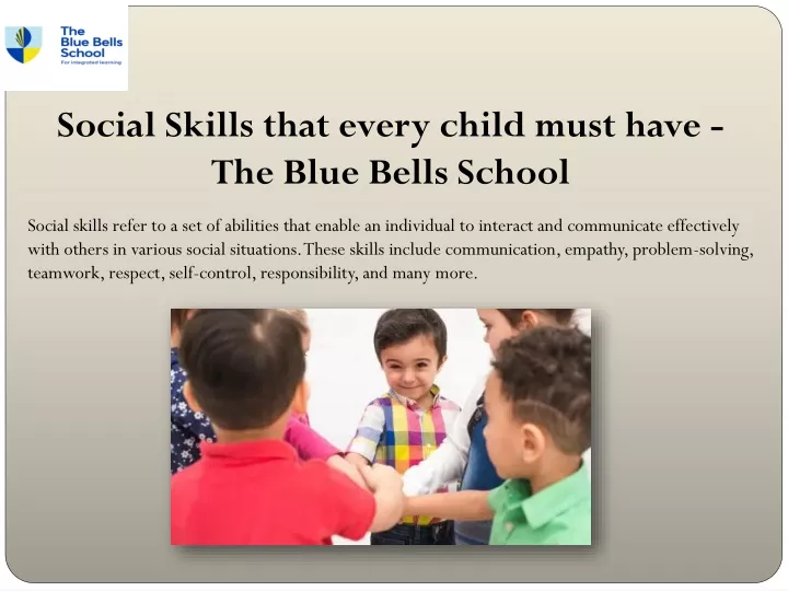 social skills that every child must have the blue