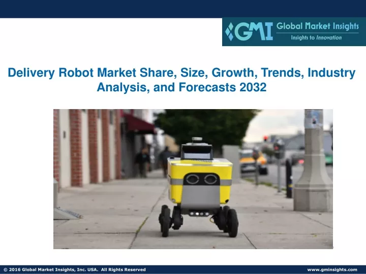 delivery robot market share size growth trends