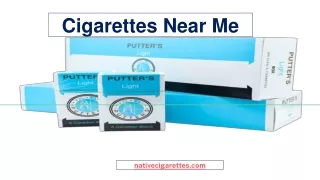 Cigarettes Near Me