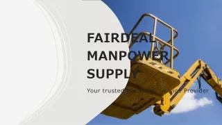 Manpower Supply company Qatar