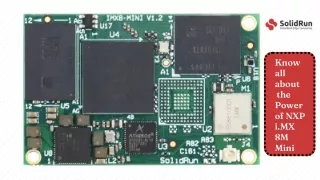 Know all about  the Power of NXP i.MX 8M Mini