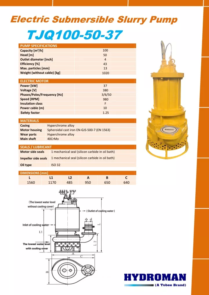 electric submersible slurry